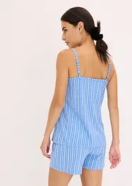 Pyjashort avec haut à fines bretelles, bonprix