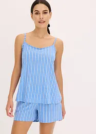 Pyjashort avec haut à fines bretelles, bonprix