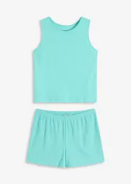 Pyjashort en coton côtelé, bonprix