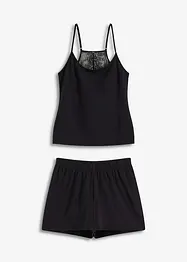 Pyjashort avec dos en dentelle, bonprix