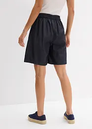 Short à taille élastiquée, avec du lin rafraîchissant, bonprix