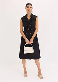 Robe trench avec ceinture (ens. 2 pces), bonprix