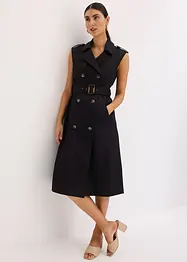 Robe trench avec ceinture (ens. 2 pces), bonprix