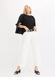 T-shirt à liserés en dentelle, bonprix