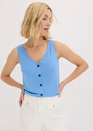Top boutonné, bonprix