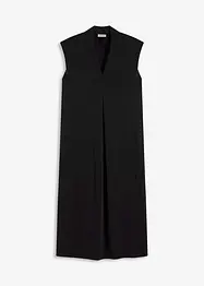 Robe en jersey piqué de viscose avec épaulettes, bonprix