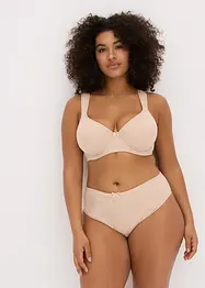 Soutien-gorge à coques et bonnets brodés, bonprix
