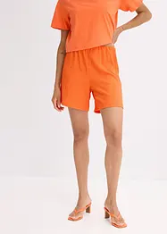 Short en léger jersey crêpe, bonprix
