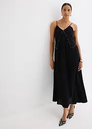 Robe longue orné d’œillets, bonprix