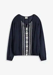 Blouse brodée, bonprix