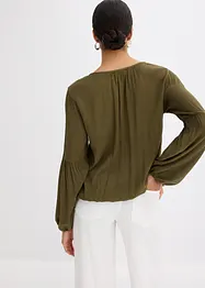 Blouse brodée, bonprix