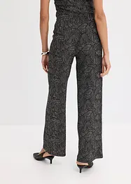 Pantalon en jersey crêpe, bonprix