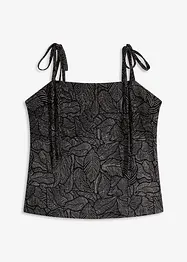 Top en jersey crêpe, bonprix