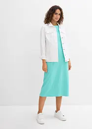 Robe midi en coton épais, bonprix