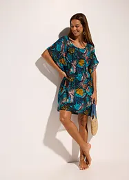 Tunique de plage en crêpe, bonprix