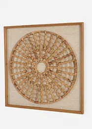 Décoration murale avec tressage en rotin, bonprix
