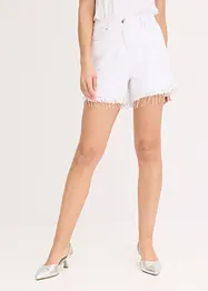 Short avec franges de chaînes à strass, bonprix