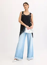Top à franges, bonprix