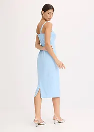 Robe midi en satin, bonprix