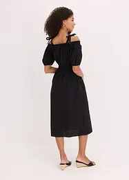 Robe col Bardot 100% coton, bonprix