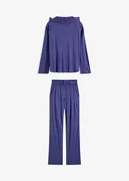 Tenue d’intérieur oversize en viscose, avec capuche, bonprix