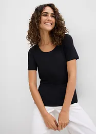 Lot de 2 T-shirts en viscose douce, bonprix