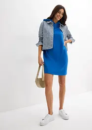 Robe molletonnée, coupe ballon, bonprix