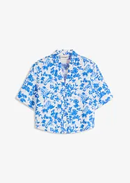 Blouse manches courtes en viscose mélangée douce, bonprix