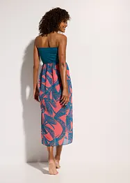 Robe bustier de plage en crêpe, bonprix