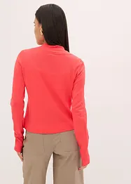 Gilet court en maille avec viscose, bonprix