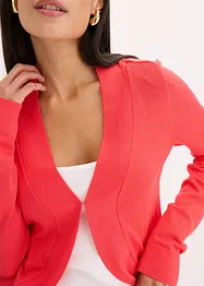 Gilet court en maille avec viscose, bonprix