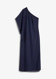 Robe une épaule en crêpe fin, bonprix