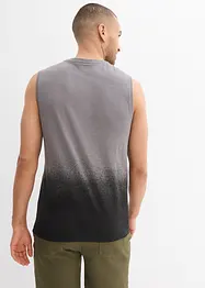 Débardeur avec dégradé de couleur en coton, Slim Fit, bonprix