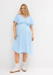 Robe de grossesse et d'allaitement avec patte de boutonnage, bonprix