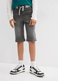 Bermuda garçon en jean extensible, Regular, bonprix