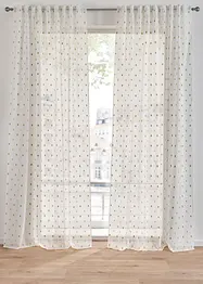 Voilage brodé (1 pce), bonprix