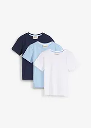 Lot de 3 T-shirts 100% coton, bonprix
