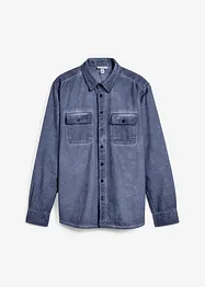 Chemise aspect délavé, 100% coton, bonprix