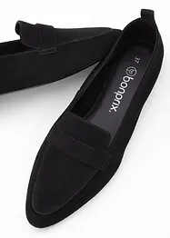 Mocassins en cuir, bonprix