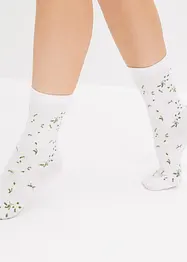 Lot de 6 paires de chaussettes coton, bonprix