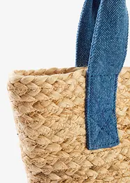 Cabas en paille, bonprix