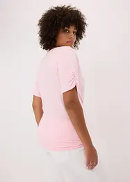 T-shirt froncé, bonprix