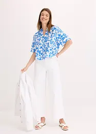 Jupe-culotte en coton mélangé extensible, bonprix