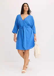 Robe courte, style portefeuille, avec ceinture, bonprix