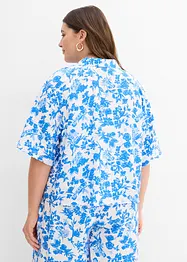 Blouse manches courtes en viscose mélangée douce, bonprix