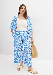 Blouse manches courtes en viscose mélangée douce, bonprix