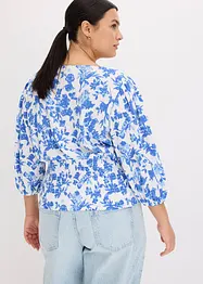 T-shirt smocké, bonprix