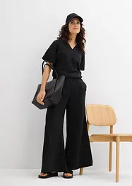 Pantalon palazzo à pinces, bonprix