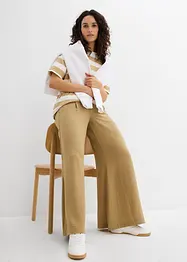 Pantalon palazzo à pinces, bonprix