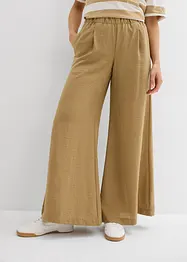 Pantalon palazzo à pinces, bonprix